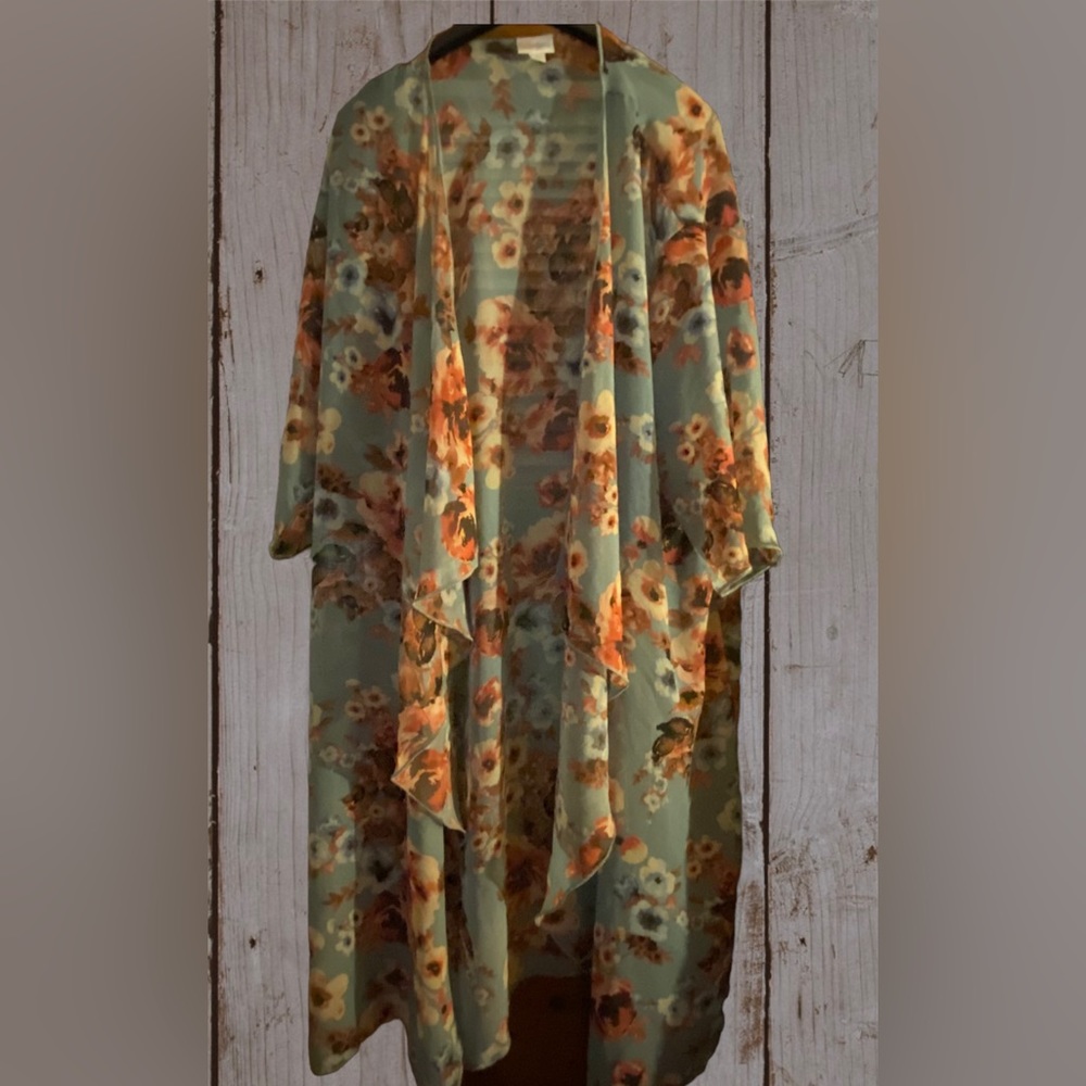 LuLaRoe Women's Shirley Kimono Sheer Cover Up